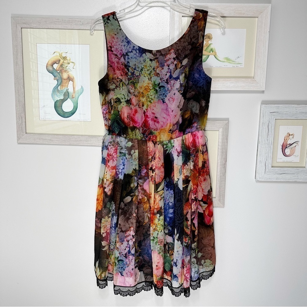 Betsey Johnson Floral Multicolor Dress